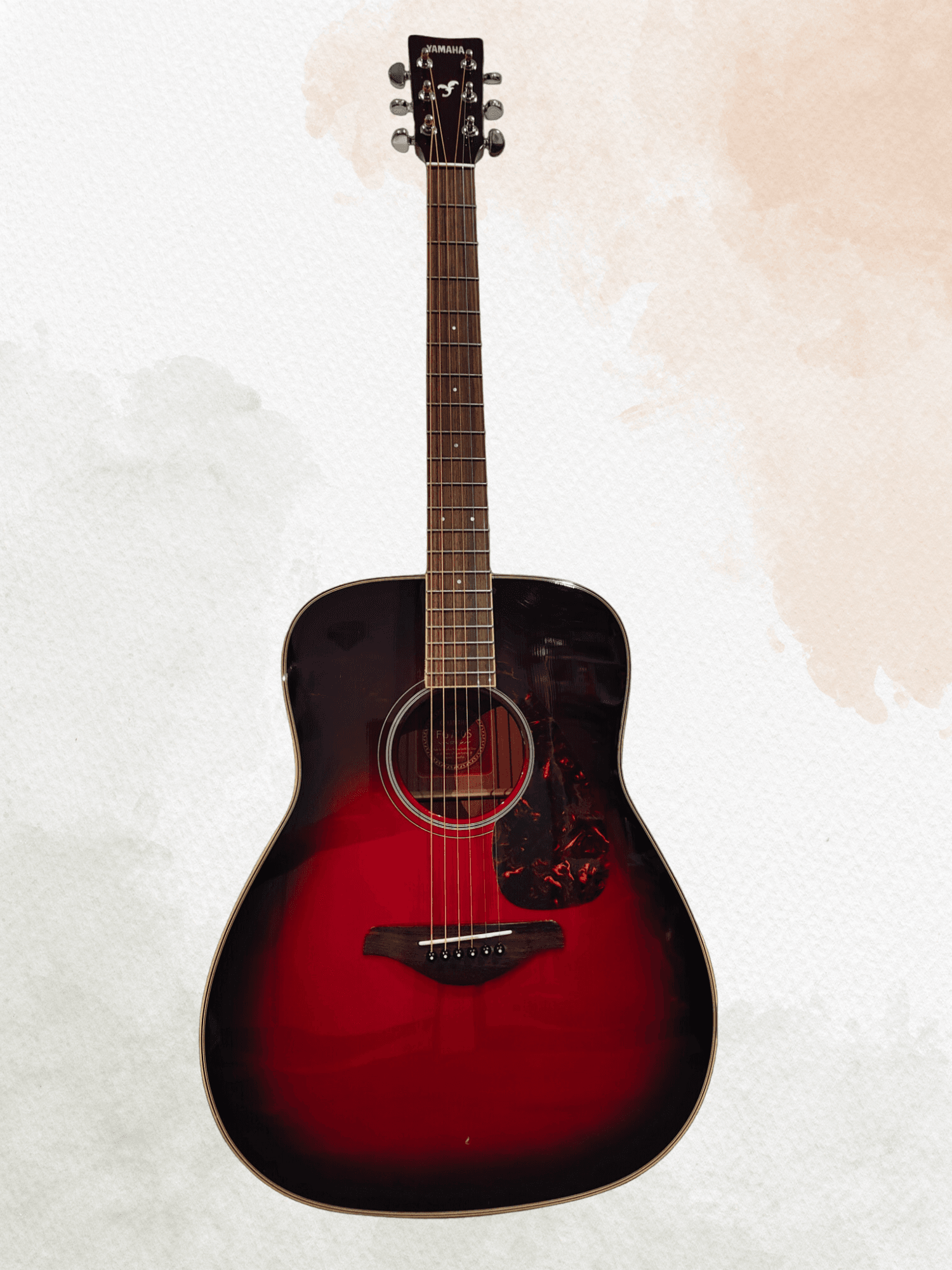 Yamaha FG720S-DSR Dreadnought (Dusk Sun Red) - Kuwerdas